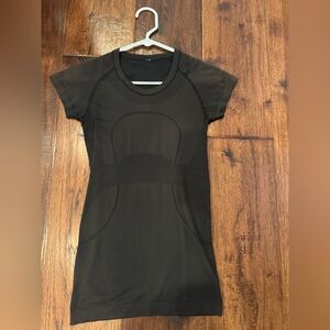 Women's Black Athletic Top